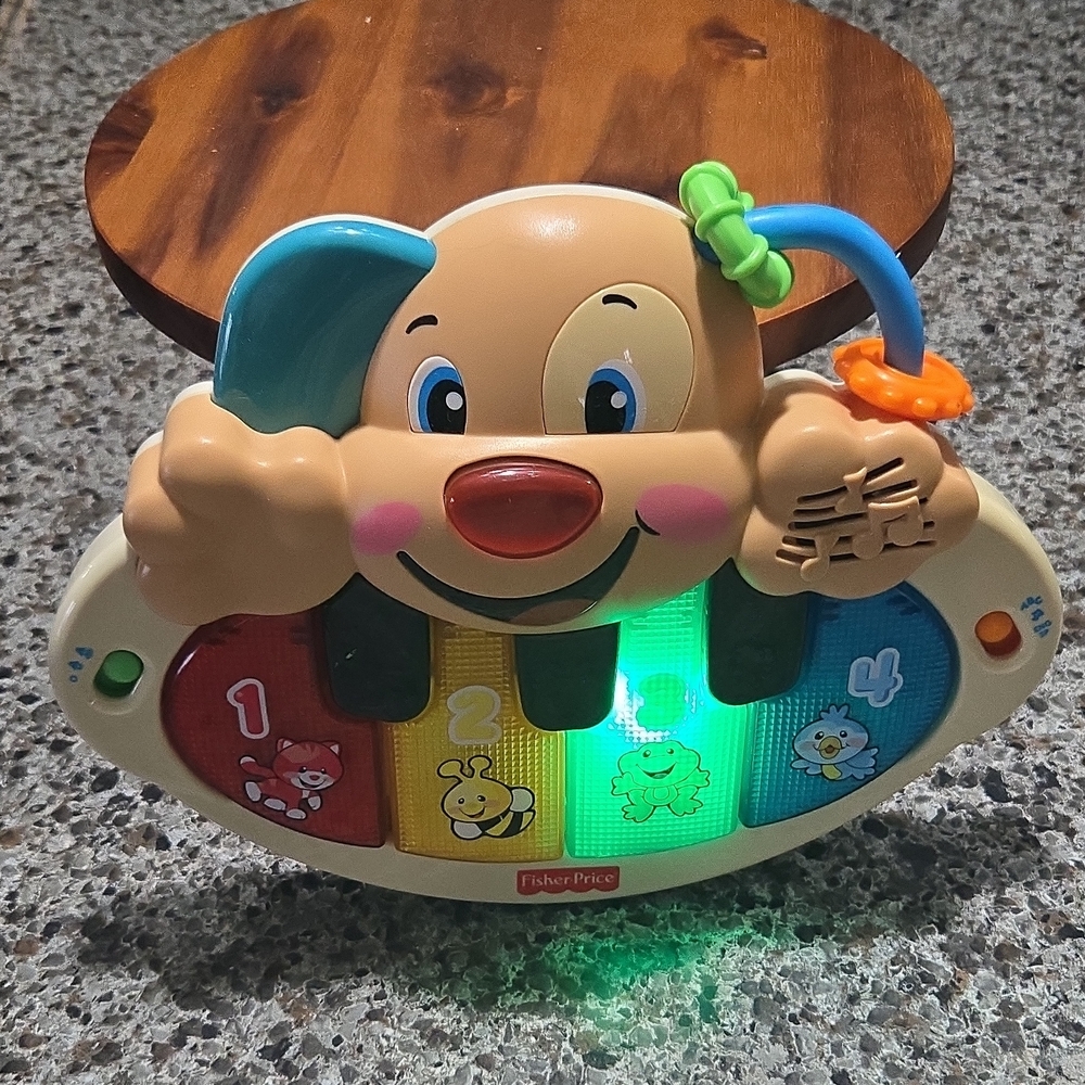 Fisher-Price Light-Up Puppy Piano - Multicolor